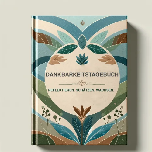 Cover des kostenlosen Dankbarkeitstagebuchs als PDF